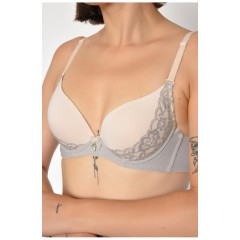 Бюстгальтер женский белого цвета чашка В 186350L