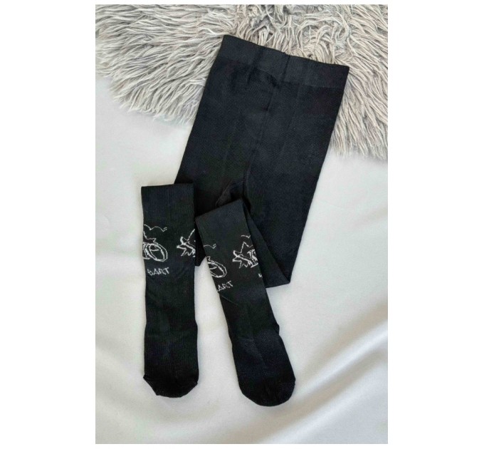 Колготи дитячі для хлопчика чорного кольору 187704L