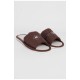 Капці кімнатні чоловічі коричневого кольору 187906L