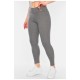 Лосини жіночі в рубчик сірого кольору 187948L Лосини жіночі в рубчик сірого кольору 187948L