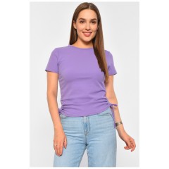 Футболка жіноча бузкового кольору 188350L