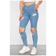 Джинсы женские голубого цвета 188480L