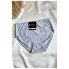 Труси жіночі батальні сірого кольору однотонні 188533L