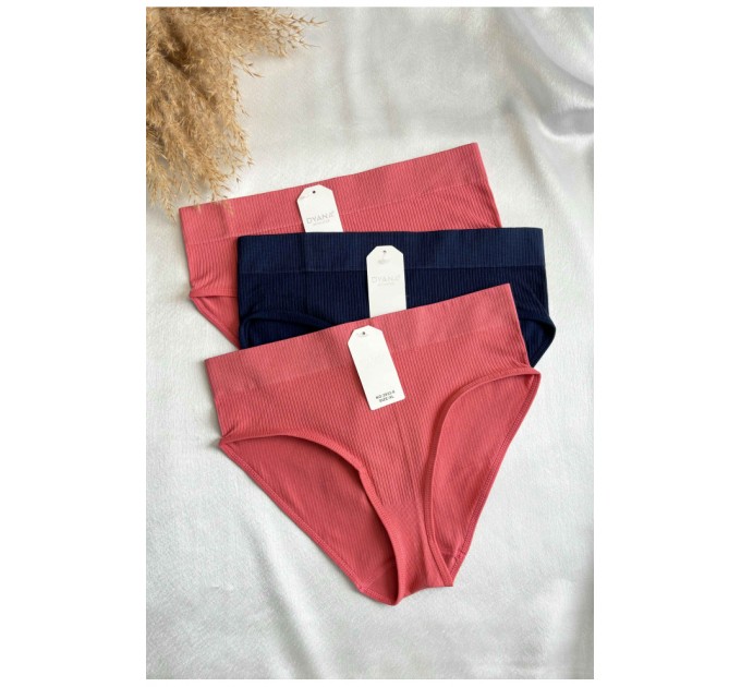 Набір жіночих трусів батальних 3 штуки 188596L