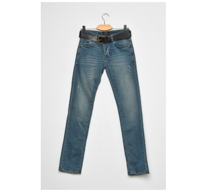 Джинси чоловічі синього кольору 188728L