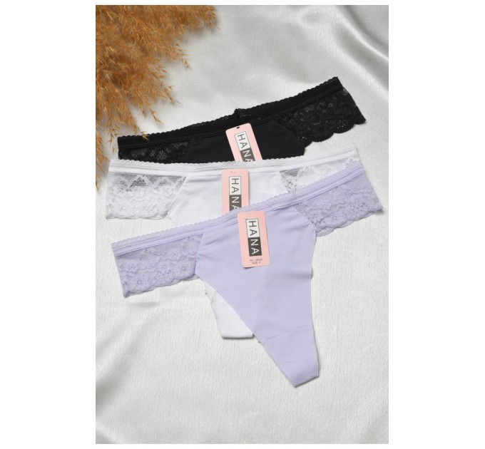 Набор стринг женских 3 штуки 188764L