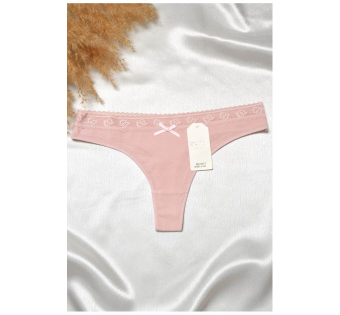 Стринги женские пудрового цвета 188803L
