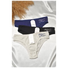 Набір трусів жіночих 3 штуки 188830L