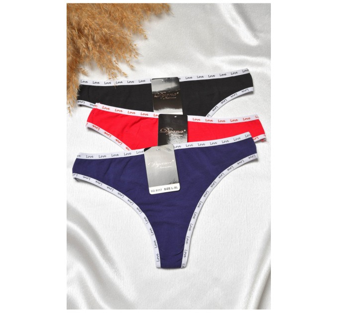 Набор стринг женских 3 штуки 188852L