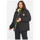 Куртка жіноча демісезонна чорного кольору 188929L