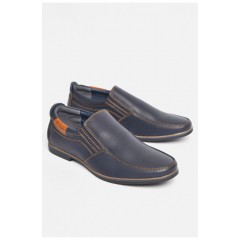 Туфлі чоловічі синього кольору 189411L