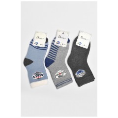 Набор детских носков для мальчика 3 штуки 189491L