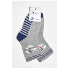 Носки детские для мальчика серого цвета 189498L