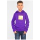 Худые детское фиолетового цвета с капюшоном 189625L.