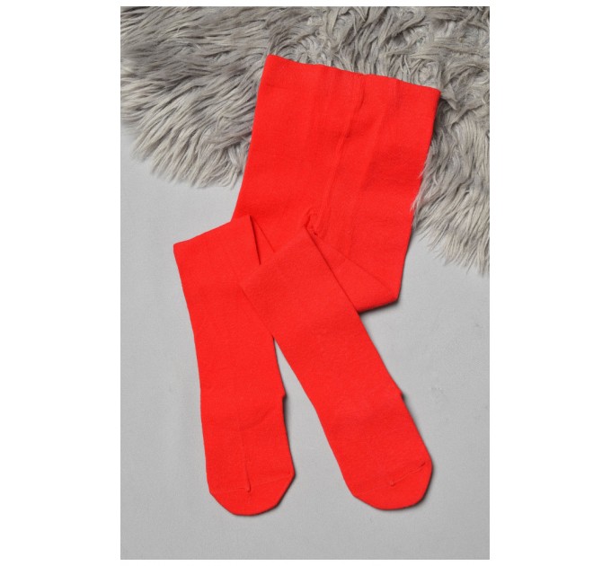 Детские колготки для девочки красного цвета 189889L