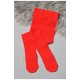 Колготи дитячі для дівчинки червоного кольору 189889L