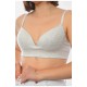 Бюстгальтер жіночий світло-сірого кольору чашка В 189932L