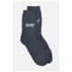 Шкарпетки чоловічі махрові темно-синього кольору 190329L