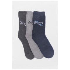 Набір шкарпеток чоловічих махрових 3 штуки 190336L