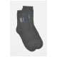 Носки мужские махровые темно-серого цвета 190361L