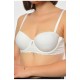 Бюстгальтер жіночий білого кольору чашка С 190381L