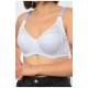 Бюстгальтер жіночий білого кольору чашка DD 190416L