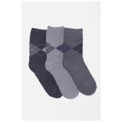 Набір шкарпеток чоловічих махрових 3 штуки 190674L