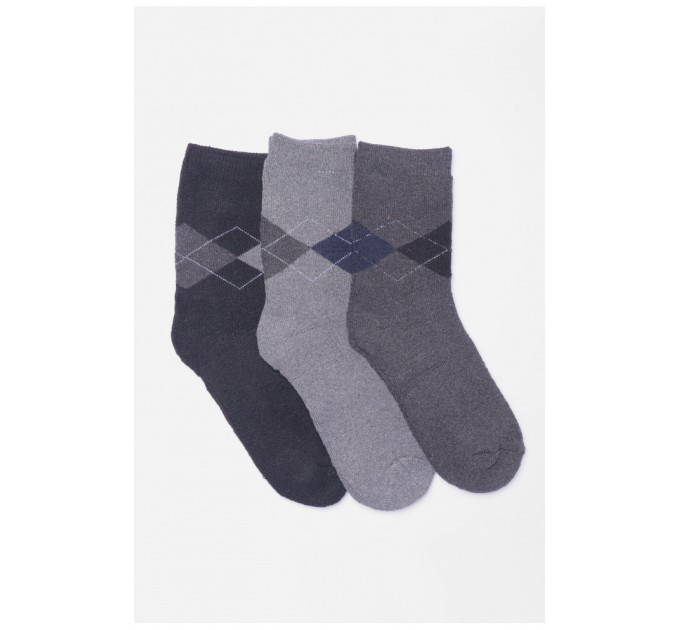 Набір шкарпеток чоловічих махрових 3 штуки 190674L