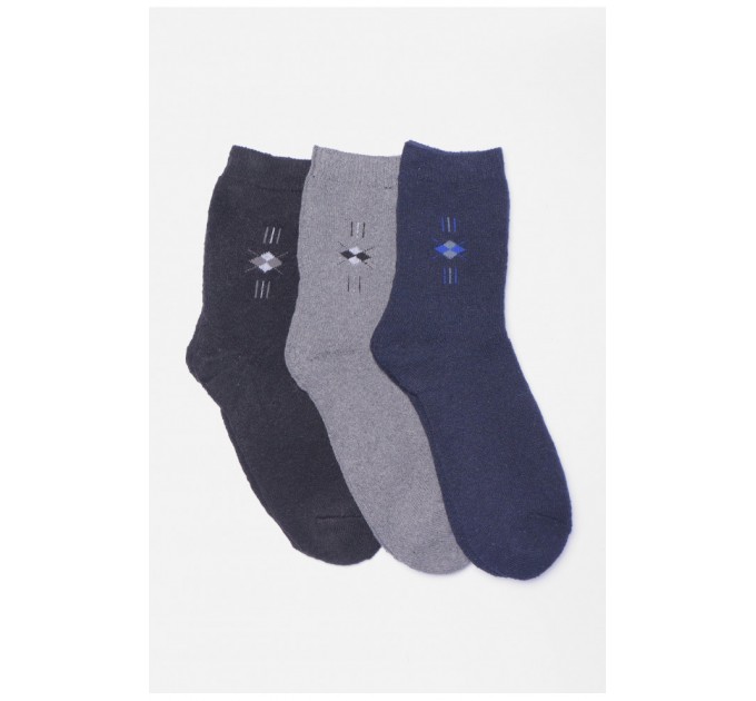 Набір шкарпеток чоловічих махрових 3 штуки 190681L