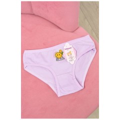 Трусики дитячі для дівчинки фіолетового кольору з малюнком 190751L