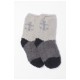 Носки детские травка серого цвета 191152L
