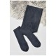 Колготи дитячі махрові для хлопчика однотонні темно-синього кольору 191653L
