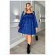 Сукня жіноча темно-синього кольору 191704L