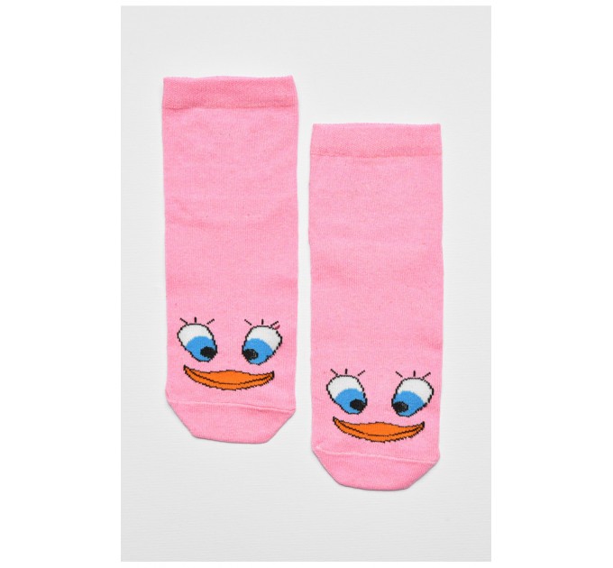 Носки женские демисезонные розового цвета 192253L