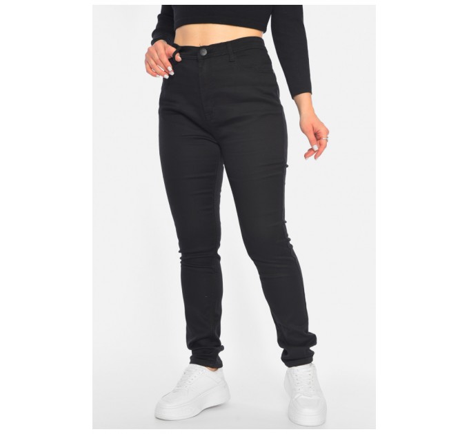 Брюки женские черного цвета 192351L