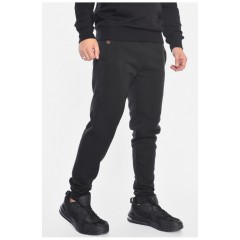 Спортивні штани чоловічі на флісі чорного кольору 192585L