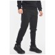 Спортивні штани чоловічі на флісі чорного кольору 192585L
