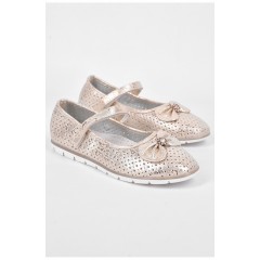 Балетки для дівчинки золотистого кольору 192612L