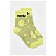 Шкарпетки дитячі демісезонні салатового кольору з малюнком 192891L