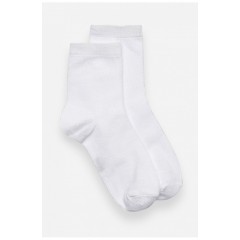 Шкарпетки дитячі демісезонні білого кольору 192954L