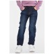 Джинси дитячі для дівчинки темно-синього кольору 192961L