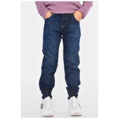 Джинси дитячі для дівчинки темно-синього кольору 192971L
