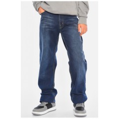 Джинсы детские для мальчика синего цвета 193019L