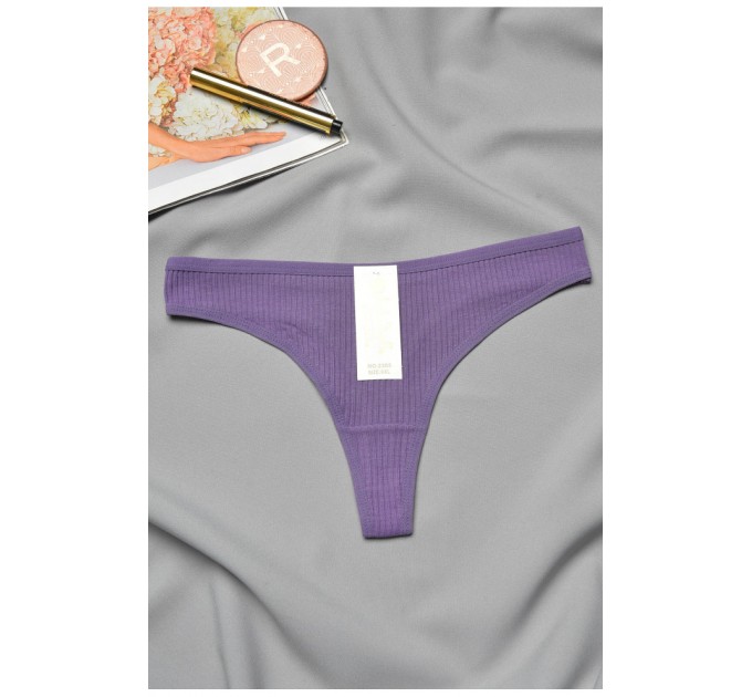 Стринги женские фиолетового цвета 193120L