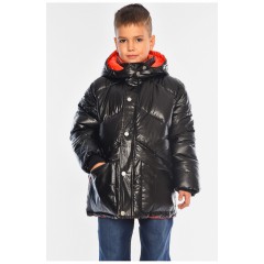 Куртка дитяча для хлопчика єврозима чорного кольору 193456L