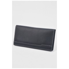 Гаманець чоловічий з екошкіри чорного кольору 193470L