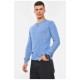 Светр чоловічий синього кольору 193570L Светр чоловічий синього кольору 193570L
