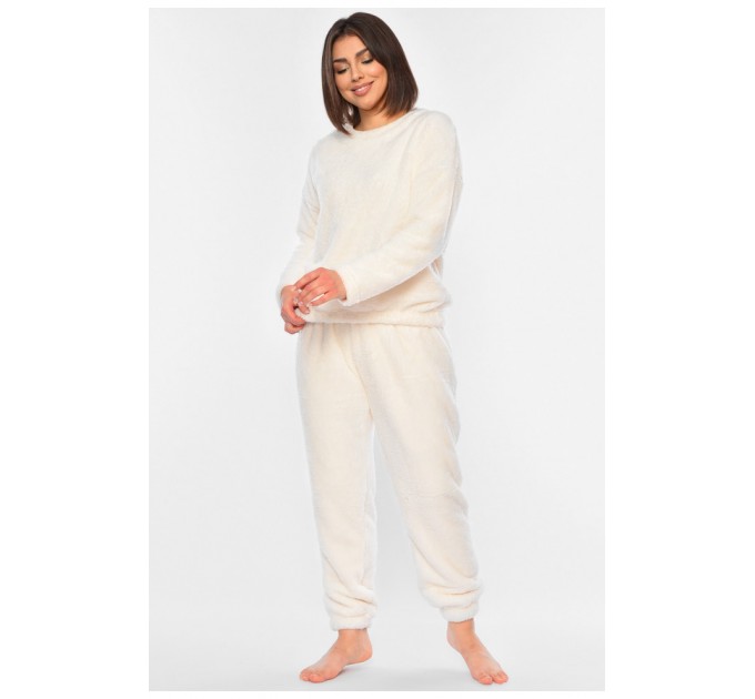 Піжама жіноча молочного кольору 194549L