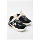 Кросівки дитячі на хутрі чорного кольору 195119L