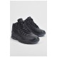 Кросівки чоловічі зима чорного кольору на хутрі 195204L